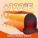 Carshion Car Seat Cover with Fast Heating, Heated Seat Cushion with 12V Car Adapter