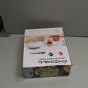 5-Speed Electric Hand Mixer, 800W Handheld Mixer with Turbo for Baking & Cooking, Kitchen Food Mixer with Storage Case & 6 Stainless Steel Attachments (2 Beaters, 2 Dough Hooks, 2 Whisks)-Black