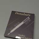 Electric Nail Drill Cordless, 35000RPM Portable Electric Nail File with LCD Display and 12 Nail Drill Bits for Acrylic & Gel Nails, Professional Manicure & Pedicure Kit Set Silver