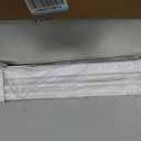 LazBlinds No Tools No Drill 1" Vinyl Mini Blinds, Cordless Blinds for Windows, Light Filtering Horizontal Window Blinds & Shades, 26" W x 64" H, White