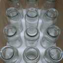 Lyellfe Set of 12 Glass Bud Vase, Clear Vases for Flowers, Small Vintage Floral Vase in Bulk for Centerpieces, Office, Dinning Table, Wedding Reception