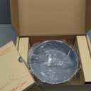 Stock Pot 4.5qt Dutch Oven with Lid (9.5") Nonstick Ceramic Coated Non-Toxic PFAS-Free Even Heat Distribution for Braising, Baking Bread & Soups, Compatible for All Cooktops(Induction/Gas/Electric) Oven Safe to 500F (Cream)