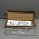 Acrylic Shower Shelves 2 Pack, Self Adhesive No Drill Bathroom Storage, Clear Wall Mount Organizer for Inside Shower