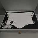 MEGELIN Led Red Light Therapy Face & Neck Mask, 7 Colors Led Light Therapy Facial Mask, Infrared Red Light Therapy Mask, Infrared Light Skin Rejuvenation(White)