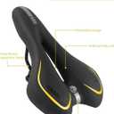 MSDADA Gel Bike Seat Bicycle Saddle, Bike Saddle for Men & Women, Waterproof Bicycle Seat Comfortable Soft Cushion for Road Bike, Cruiser, Mountain Bike, Exercise Bike, City Bikes