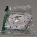 BAGSMART Small Makeup Bag, Puffy Portable Cosmetic Pouch with Charm Zipper, Water-Resistant Travel Organizer for Women (Ditsy Cherry Print, Small)