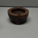 Wooden Party Cup Holder with Marker Slot, Disposable Solo Cup Holder Dispenser for Kitchen Bathroom- Paper Cup Drink up Organiser Rustic Finish 6" x 6" x 3" Inches Gifts Ideas (Walnut)