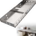 Floating Shower Bench - Adjustable, Pre-Formed Rectangular Shower Bench (3x14.5x19-33)