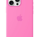 Apple iPhone 16 Pro Silicone Case with MagSafe and Camera Control: Lightweight Phone Case, Wireless Charging Compatible, Smooth Matte Finish; Peony