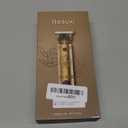 RESUXI Hair Clippers for Men Hair Trimmer for Barbers,Professional Cordless T Blade Trimmer, Beard Edger Liners for Men,Barber Shavers for Hair Cutting,Gold Knight Close-Cutting Hair Machine (Bronze)