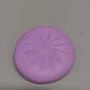 Giant Glitter Dumpling,Giant Dumpling Squishy,Mega Squishy Dumplings Toy,Anxiety Relief Fidget Toy,Soft Squeeze for Adults (Purple)