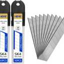 Tools 20Pcs 25mm Utility Knife Replacement Blades Snap off 60 DegreeBlades for Utility Knife and 25mm Box Cutter - Razor Sharp SK4 Steel