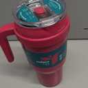 Reduce COLD1 40oz Cold Mug With Straw & Handle - Pink