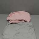 Flannel Crib Sheet 2 Pack, 100% Cotton Flannel, Heavenly Soft Fitted Sheet for Standard Crib (28" X 52") and Toddler Mattresses, Grey&Pink