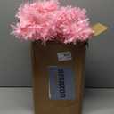 Ceenna 150 Feet Christmas Tinsel Garland Metallic Twist Garland Shiny Hanging String Ornaments for Christmas Tree Party Supplies Indoor and Outdoor Decoration(Pink)