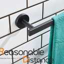 AONEON 32 Inch Bathroom Towel Bar Bath Towel Rack Kitchen Towel Holder Long Towel Rails Wall Mounted SUS304 Stainless Steel 2 Pack Oil Rubbed Bronze AN4001ORB-L32-P2