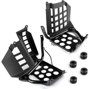 LH RH Black Nerf Bars Heel Guards Footrest for Yamaha 1990-2006 YFZ350 Banshee 350 3GD-27445-00-00 3GG-21691-00-00 LH RH Black Nerf Bars Heel Guards Footrest for Yamaha 1990-2006 YFZ350 Banshee 350 3GD-27445-00-00 3GG-21691-00-00