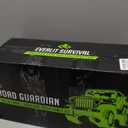 Everlit Survival Car Emergency Kit, Roadside Safety Tool Kit with Gloves,Digital Auto Air Compressor Tire Inflator, First Aid Kit, 12 Feet Jumper Cable, Tow Strap, Flashlight for Women, Men, Teenagers