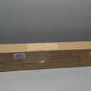 Axeman 55Inch Floating Shelves for Wall, 2 Packs, Invisible Brackets, White, 55" W x 6.5" D x 1.4"H