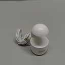 GAOY Mini UV Light for Gel Nails, Small Curing Light, Eggshell LED Nail Lamp, Fast Curing, White