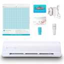 Silhouette America Cameo 5 Alpha (α) - Smart Cutting Machine for Print & Cut - Quiet Operation with AutoBlade, Studio Software, Cutting Mat- Vinyl, Paper & Fabric Compatible - Classic White
