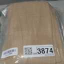 MIULEE Brown Linen Curtains 96 Inches Long for Bedroom Living Room, Soft Thick Linen Textured Window Drapes Semi Sheer Light Filtering Back Tab Rod Pocket Burlap Look Farmhouse Decor, 2 Panels Set