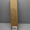 Evermagin 29" Coat Rack Wall Mount with Shelf, 4 in 1 Wall Mounted Coat and Key Hanger with 11 Hooks, Entryway Key Holder with Mail Holder for Living Room, Bedroom (Brown)