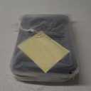 Storage Bins Large Fabric Storage Baskets for Shelves 3 Pack, Decorative Linen Closet Baskets with Handles for Organizing, Shelf, Clothes, Home, Office, 15x11x9.5Inches (Black&White)