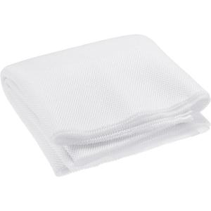 uxcell 2Pcs Beige White Speaker Mesh Grill Cloth (not Cane Webbing) Stereo Box Fabric Dustproof Cloth 50cm x 160cm 20 Inches x 63 Inches