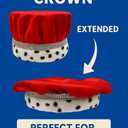 Nicky Bigs Novelties Morph Adult Royal King Queen Crown Pageant Prom Formal Crowns Halloween Costume Medium