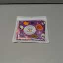 Halloween Dog Bandanas with Snap Button, 2 Pack Pumpkin & Ghost Pet Scarf for Boy & Girl, Premium Durable Fabric, Adjustable Fit, Spooky Bandana for Medium and Large Dogs (Large) (Halloween-Pink, Purple)