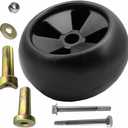 Parts 4 Outdoor 4Pk Deck Wheel and Hardware Kit Replacement for JD 316 318 400 AM31009 AM32639 AM54223 AM54243 AM116299