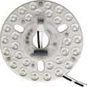 24W 5.3" LED Ceiling Fan Light Kit Replacement LED Light Board Panel with 3 Color Temperature Memory Function