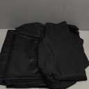 10x10FT Black Backdrop Curtains for Parties - Black Backdrop Curtain for Baby Shower Birthday Photo Home Party Backdrop Curtains 5x10FT 2 Pcs