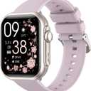 Smart Watches for Women for iPhone&Android: 30 Day+Battery Life, Smart Watch (Answer/Make Calls)with SpO2 Sleep Heart Rate Monitor, IP68 Waterproof,Fitness Tracker with 120+Sport, Smart Watch