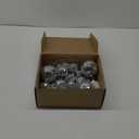 54 Pcs Disco Ball, Hanging Disco Ball Decor Mini Silver Disco Ball Cake Topper Mirror Ball Decorations 71s Disco Themed Party Wedding Christmas Supplies (1.2 Inch, 2 Inch, 3.2 Inch, 4 Inch)