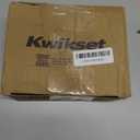 Kwikset Casey Interior Privacy Door Handle with Lock, Door Lever For Bathroom and Bedroom, Matte Black Reversible Keyless Turn Lock, with Microban Protection (1 Pack)