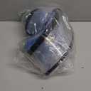 BARKLESS Dog Donut Collar, 2-in-1 Inflatable Dog Collars for After Surgery to Stop Licking Wounds, Patented Protective Donut Cone with High Shield for Small and Medium Pets (Blue, M)