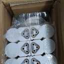 Barrina (6 Pack LED T5 Integrated Single Fixture, 4FT, 2200lm, 6500K Super Bright White, 20W Utility LED Shop Light, Ceiling and Under Cabinet Light, Corded Electric with ON/Off Switch, ETL Listed (4 Feet, 6500k Super Birght Light)