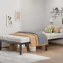 LUMUNANCE Metal Bed Frame Twin XL Size - 12 Inch Heavy-Duty Twin XL Platform Bed Frame No Box Spring Needed, Easy Assembly, Noise-Free, Sturdy Mattress Foundation, Underbed Storage Space