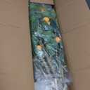 Jexine 2 Pack Artificial Lemon Tree 5 ft Tall Fake Plant Pre Potted Faux Lemon Tree Realistic Fruits for Indoor Home Decor Office Living Room