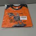 Pumpkin Shirt Toddler Halloween Shirt for Kids Boys Girls Halloween T-Shirts Ghost Clothes Long Sleeve Cotton Tee 2T-8Y (Orange)