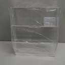 Chunful 3 Tier Mail Sorter Wall Letter Holder Clear Acrylic Wall Mounted Mail Organizer Hanging File Envelope Pocket Plastic Mount Document Holder for Home Office Entryway