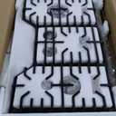 AMZCHEF 30 inch Gas Cooktop with 5 Made in Italy SABAF Power Burners.Max 48,300 BTU/hr Built-in Gas Stove top of 304 Stainless steel,NG/LPG Convertible, ETL.