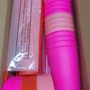 Chuangdi 24 Pcs Galentines Day Plastic Tumbler with Lids and Straws, 6 Designs 24 oz Reusable Valintine's Day Cups for Galentines Valintines Birthday Decorations Party Favors Supplies Gifts Bulk