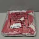 Canchiing Valentine's Day Knitted Throw Blanket 50 x 60 Inch Double Sided Reversible Red Heart Blanket Red and White Love Decor Fluffy Microfiber for Wedding Anniversary Party Gift Bed Sofa Chair