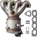 Front Catalytic Converter Compatible with Chevrolet Cruze 2011-2015, Chevrolet Sonic 2012-2015, Saturn Astra 2008-2009 1.8L (EPA Compliant)