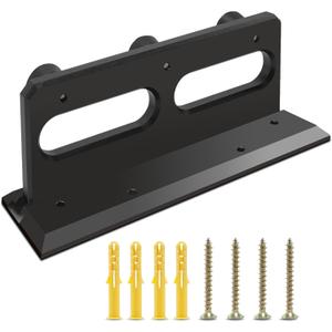 French Security Door Brace, Heavy Metal Security Lock Door Brace, with Rubber Buffer, Withstands 3000 Lbs, Prevent Entry Robbery/Thieves, Fit for Standard/Single/Double Door