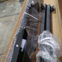 ZIYOO 18 Inch Full Size Metal Bed Frame, Heavy Duty Sturdy Platform with Steel Slat Support, No Box Spring Needed, Easy Assembly, Noise-Free Design, Under Bed Storage Space, Black