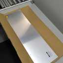 Prime-Line J 4620 10 x 34 In., Aluminum, Door Kick, Satin Finish (Single Pack)